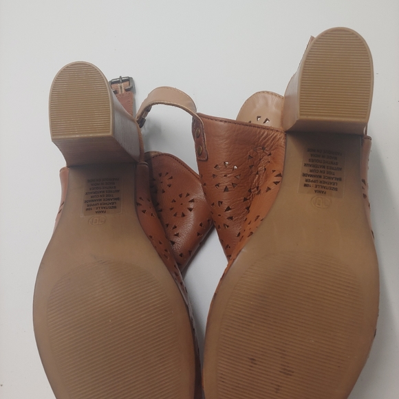 Madison Brown Heels Size 10 - Picture 4 of 4